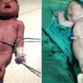 罕見！「美人魚寶寶」雙腳相連　出生4小時夭折！