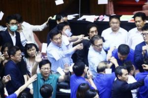 丟水球、撒假鈔仍無阻前瞻預算直接付委網民：藍營的立委們辛苦了