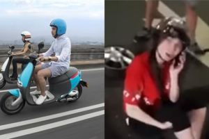 扯！她剛保養完GOGORO回家半路「後輪整顆掉下」！車主跌坐路邊：我在原廠保養的