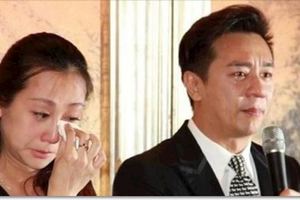 48歲陳浩民老婆5年生4，穿長裙瘦得嚇人，網友：真擔心裙子掉下來!