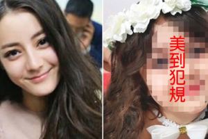 8歲女孩撞臉迪利熱巴！被封「全世界最美」網友全爆動…逆天容顏正到爸爸辭職當保鑣..