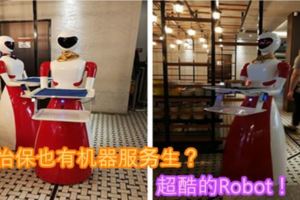 怡保也有機器服務生？超酷的Robot！
