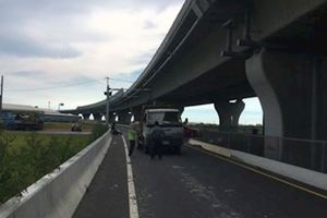 差50公尺就到家　好爸爸遭貨車撞死