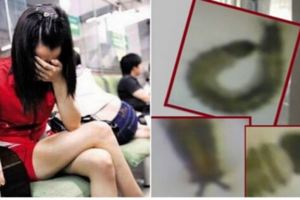 女人一漱口就吐出大量黑蟲，老公和孩子都再也不敢接近她...到醫院檢查後，醫生給的答案讓她徹底崩潰！