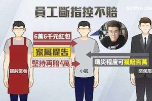 孝子職災絞斷3指！控餛飩名店冷處理