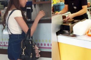 「我要ㄍㄠˇ丸…」妹子買早餐讓老闆抖了一下！空氣突然安靜…急神回網笑：機智