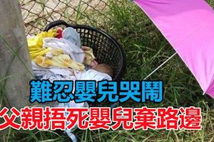 難忍嬰兒哭鬧父親捂死嬰兒棄路邊