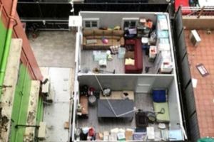 怪獸山竹！一秒吹噴屋頂空拍慘變「模型屋」