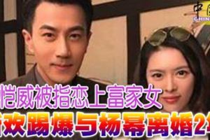 劉愷威被指戀上富家女新歡踢爆與楊冪離婚2年