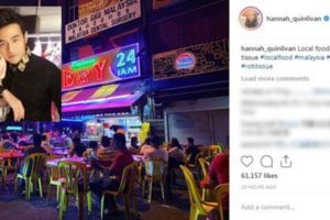 周傑倫與老婆夜訪新山嘛嘛店！被華裔食客認出！