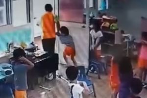 5歲女童熱湯淋身　幼稚師硬拽洗手檯獨自沖水　影片一曝光讓家長心痛