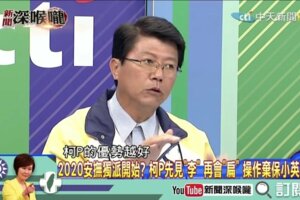 謝龍介：柯文哲拉攏獨派 國民黨若搞不定2020就是柯天下