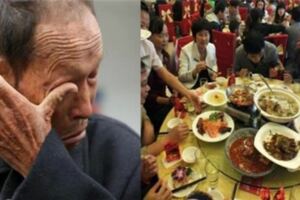 豪華婚宴上，農村阿公因「多吃一塊肉」被富二代辱罵，「新郎的做法」讓人倒吸一口涼氣！