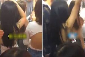 秒懂男人為何愛去夜店。正妹一抬手，男人眼睛全直了。