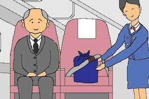 搭飛機時看到老先生多買了機位帶「祂」回家，卻被機上的乘客七嘴八舌議論，還直呼「會衰」