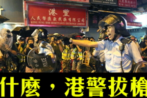 視頻》什麼，港警拔槍！市民下跪？全貌與真相