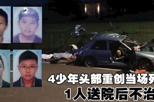 轎車迎面猛撞巴士　4人當場死亡1人送院不治