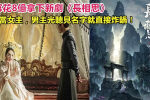 楊冪花8億拿下新劇《長相思》，熱巴當女主，男主光聽見名字就直接炸鍋！