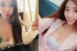 領口太？甜笑妹一定很節儉..網掀暴動:這女孩必娶