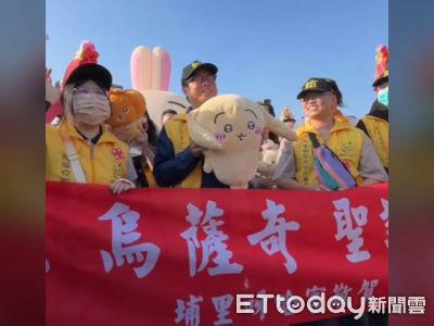 烏薩奇過生日！粉絲應援「恭祝聖誕千秋」　陳其邁祝壽齊喊：蛤～