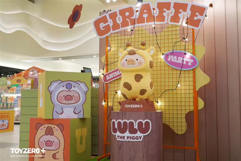 80公分高長頸鹿動物主題造景 80公分高長頸鹿動物主題造景