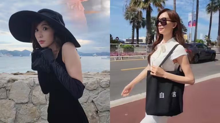 林志玲面對網友批評罕見出面回應。（圖／翻攝自林志玲微博）
