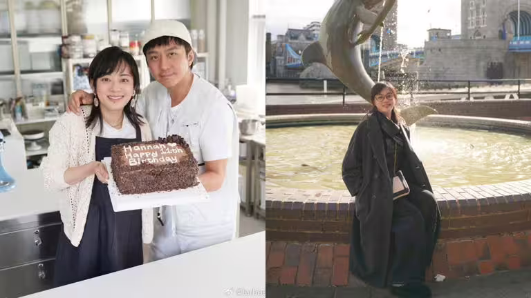 孫儷鄧超日前傳出全家移居英國。(圖/翻攝自孫儷微博) 孫儷鄧超日前傳出全家移居英國。(圖/翻攝自孫儷微博)