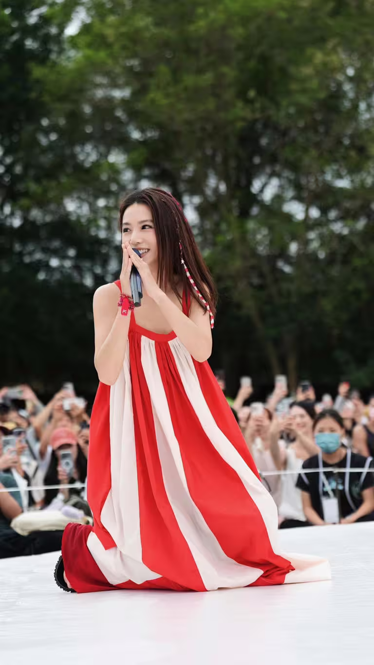 田馥甄開唱強碰颱風。(圖/何樂音樂提供) 田馥甄開唱強碰颱風。(圖/何樂音樂提供)