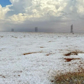 沙漠下雪了！沙烏地阿拉伯變「冰雪樂園」罕見奇景曝