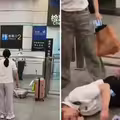 搭高鐵遲到被拒乘車　女子失控怒毆站務人員
