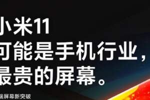 高管再放狠話！小米11再次掀起「漲價潮」：致敬華為四曲滿溢屏