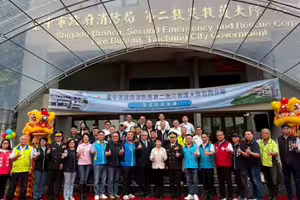 下雨必漏水！台中石岡分隊搬新家了 盧秀燕：打火英雄最讓人心疼