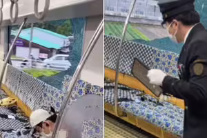 列車車窗玻璃碎滿地！震撼畫面瘋傳