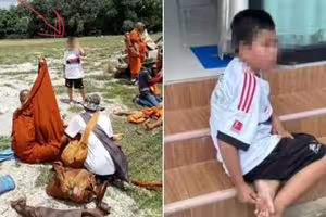 11歲童偷開車　高速衝撞僧侶朝聖隊伍