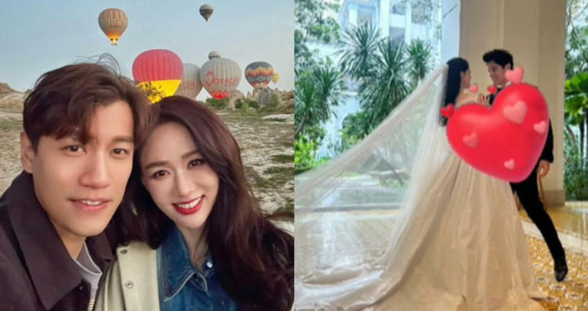 陳喬恩「絕美婚紗照」搶先流出 深情對視超甜蜜誓詞曝光