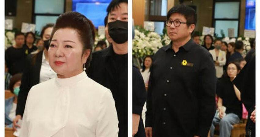 才宣布和解民視！胡瓜白冰冰突現身告別式「同框破冰」 驚人互動曝