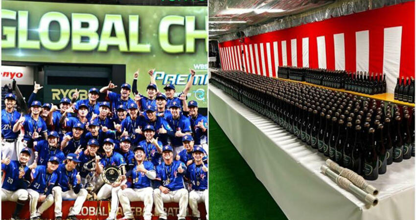 12強／台灣婉拒東京巨蛋慶祝獲讚 近1000瓶香檳去向曝光