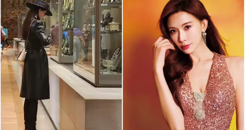 林志玲逛羅浮宮被偶遇！50歲狀態「真正無死角美女」