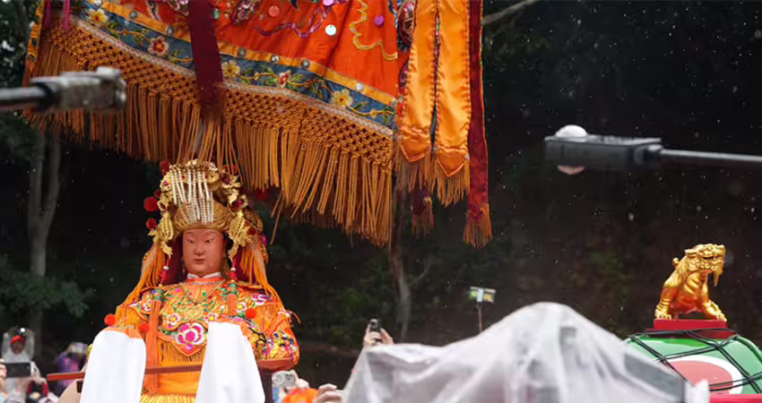 白沙屯進香「年輕人也超瘋」　BBC分析媽祖魅力