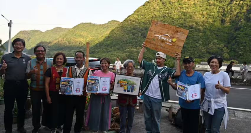 「藝起來我家」庭院分享會首次走進達仁 歌手高偉勛回家唱歌 饒慶鈴參與同樂