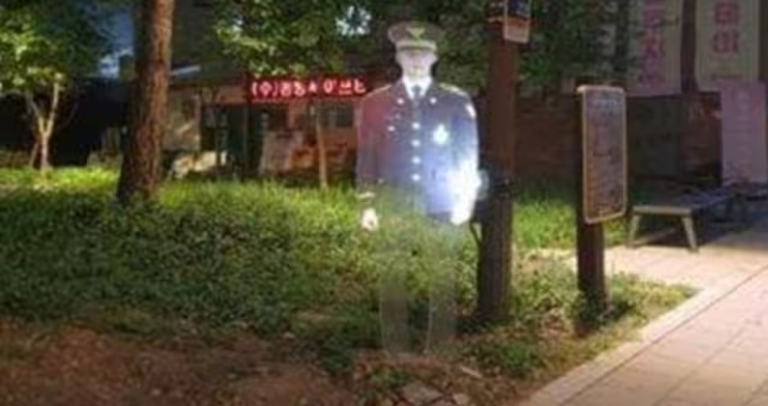 半夜公園驚現「幽靈警察」？犯罪率驟降22%　真相曝光網全傻了