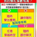 超神準測驗~【未來一個月，我的爆紅指數有多高？】..分享好運，，留言168888