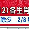 2/6~2/12 各生肖整體運勢。。。。。看看你幾顆星。。分享