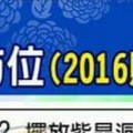 2016年旺財吉方位。如何用擺設為你催財運來。。。