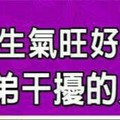 天生氣旺好運，不怕好兄弟干擾的人姓名筆劃