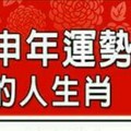 2016年丙申年運勢最旺的人生肖