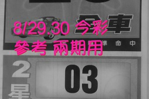 8/29.30 今彩【財神密碼】 參考 兩期用