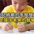 幼兒時期的手部發展，決定孩子未來的競爭力