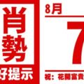 12生肖天天生肖運勢解析（8月7日）