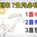 8月到來，7生肖必有3大喜，1喜中大獎，2喜有貴人，3喜發橫財！